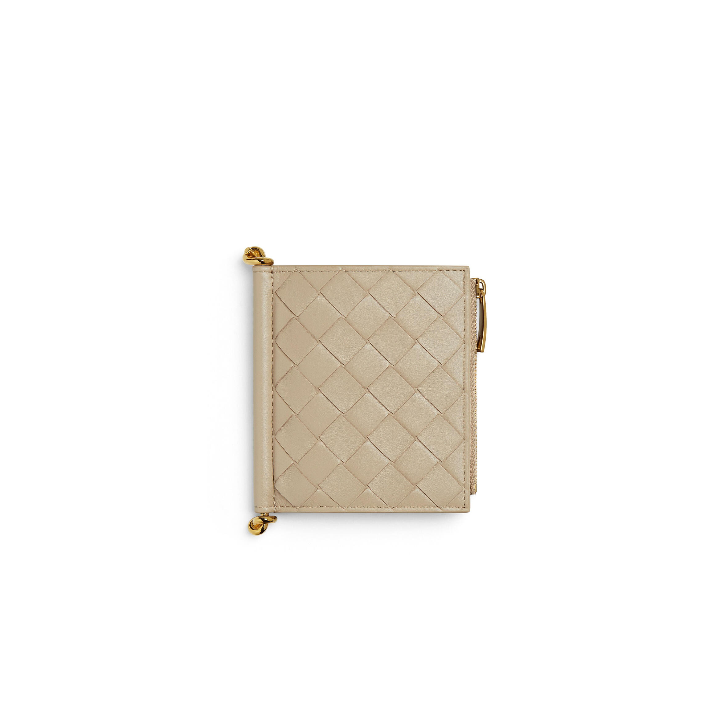 BOTTEGA VENETA SSOLSTICE SMALL BI-FOLD WALLET 788055 (11.5*10*1cm)